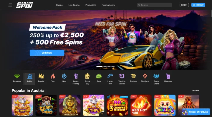 NeedForSpin Casino